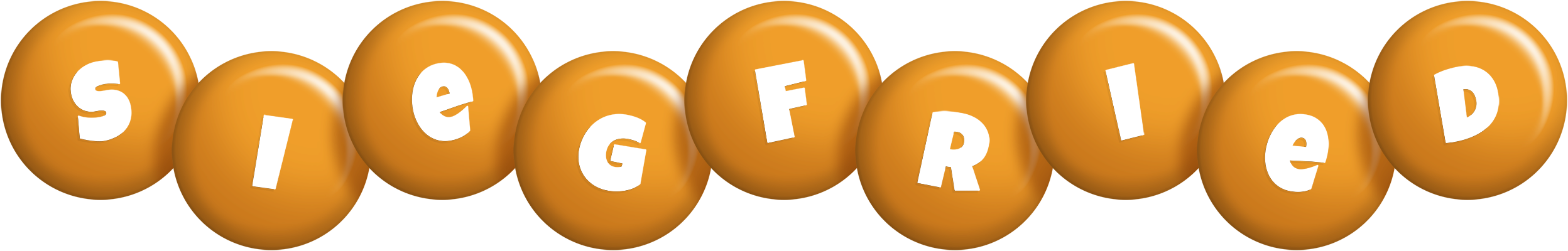 Siegfried candy-orange logo
