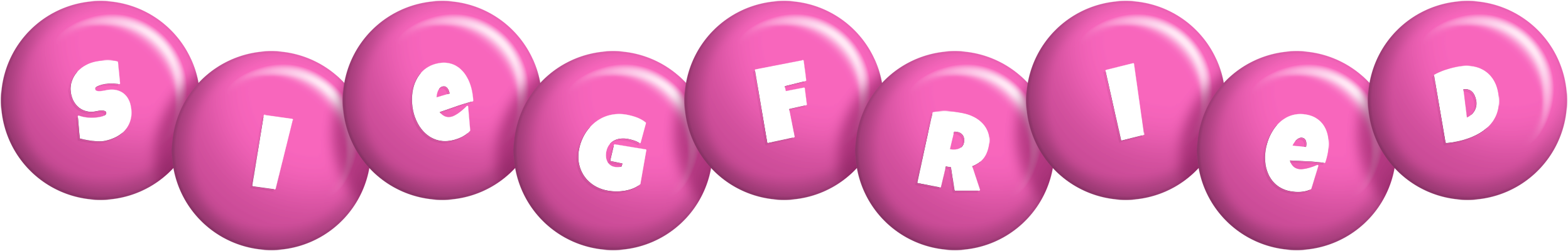 Siegfried candy-pink logo