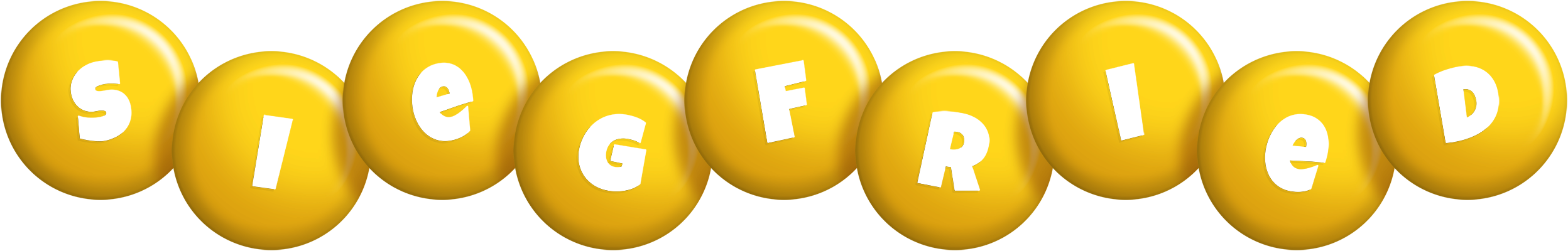 Siegfried candy-yellow logo
