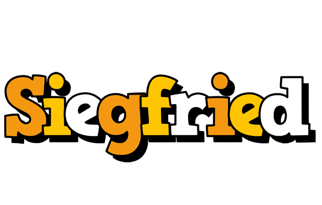 Siegfried cartoon logo