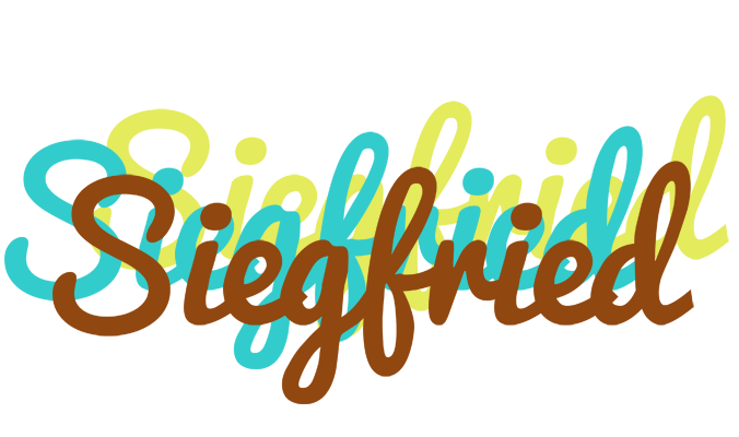 Siegfried cupcake logo