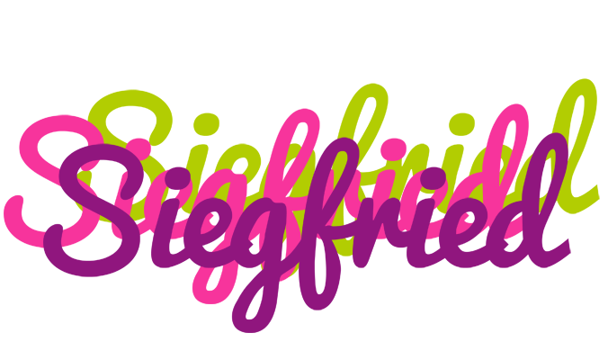 Siegfried flowers logo
