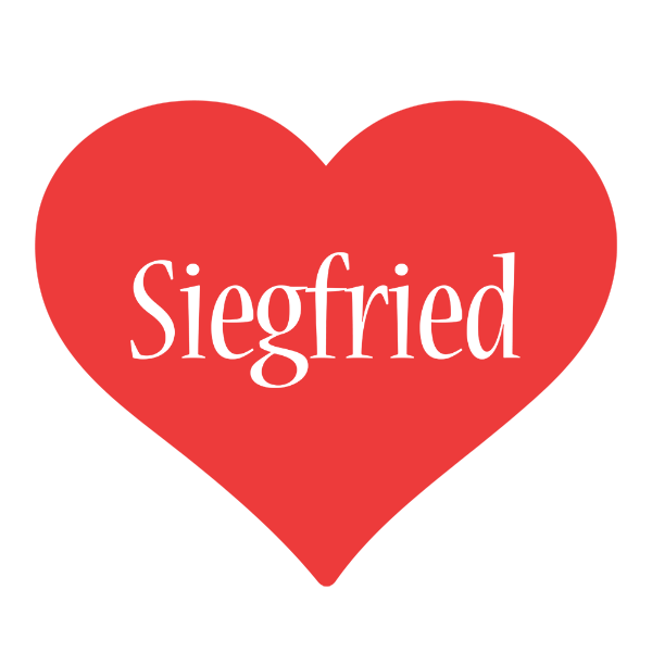 Siegfried love logo