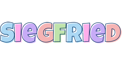 Siegfried pastel logo