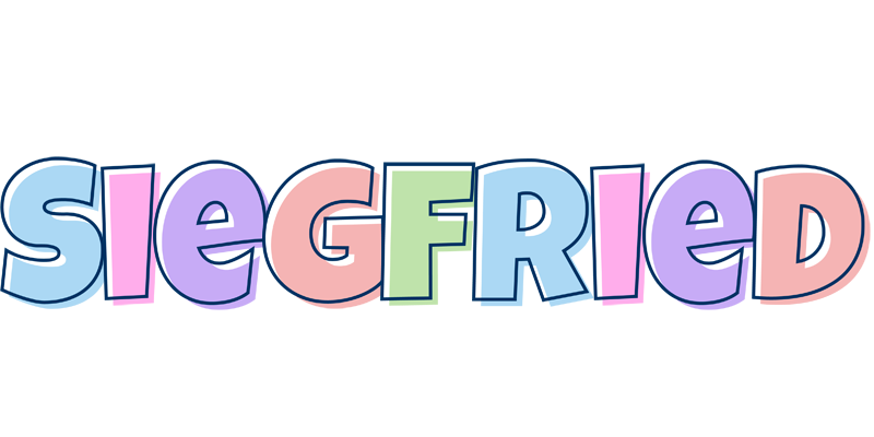 Siegfried pastel logo