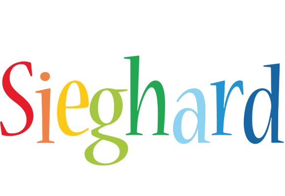 Sieghard birthday logo