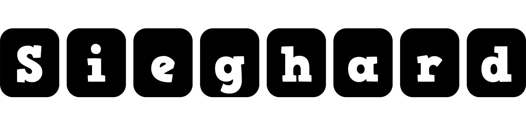 Sieghard box logo