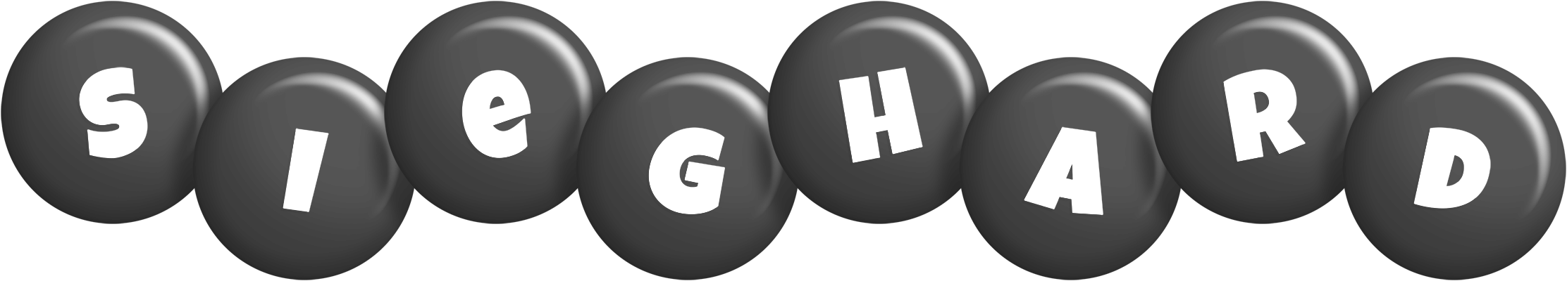 Sieghard candy-black logo