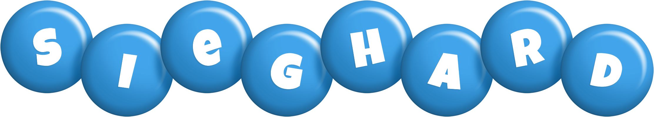 Sieghard candy-blue logo