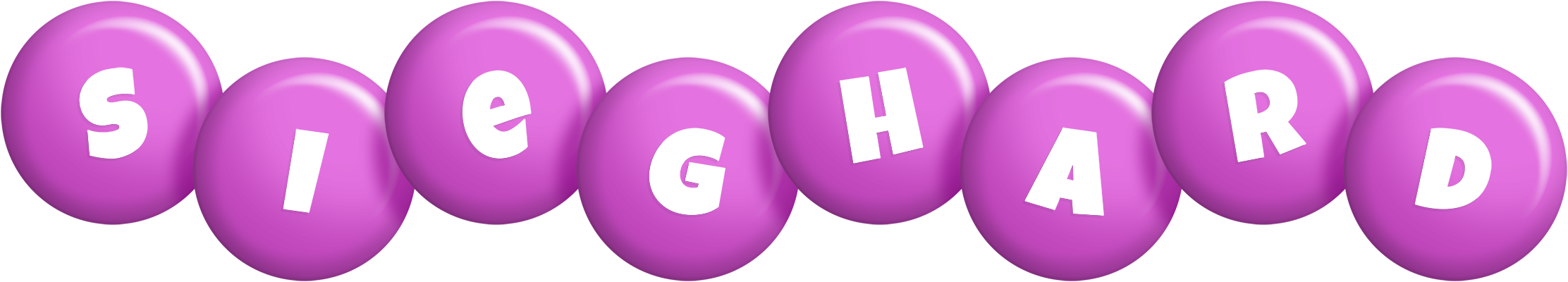 Sieghard candy-purple logo