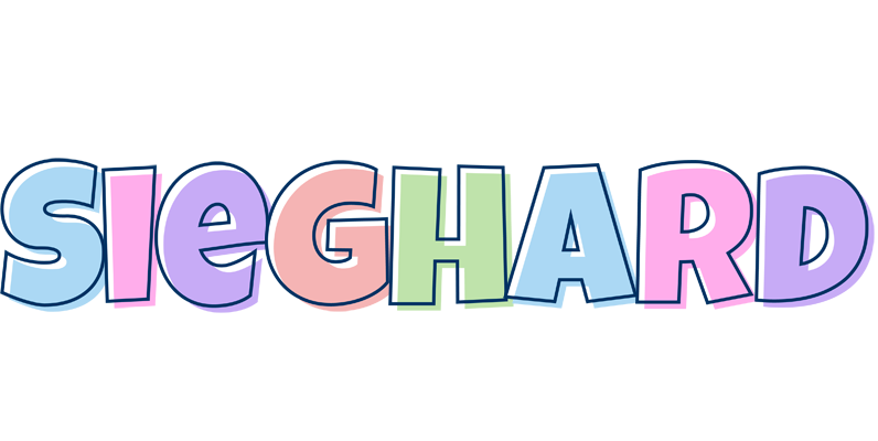 Sieghard pastel logo