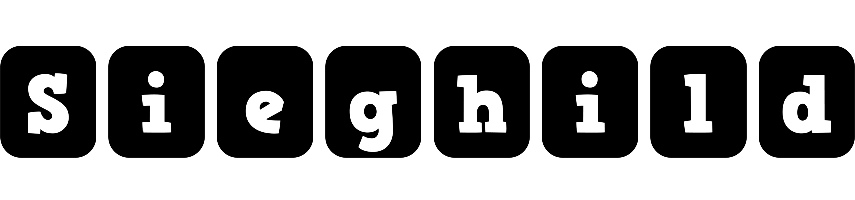 Sieghild box logo