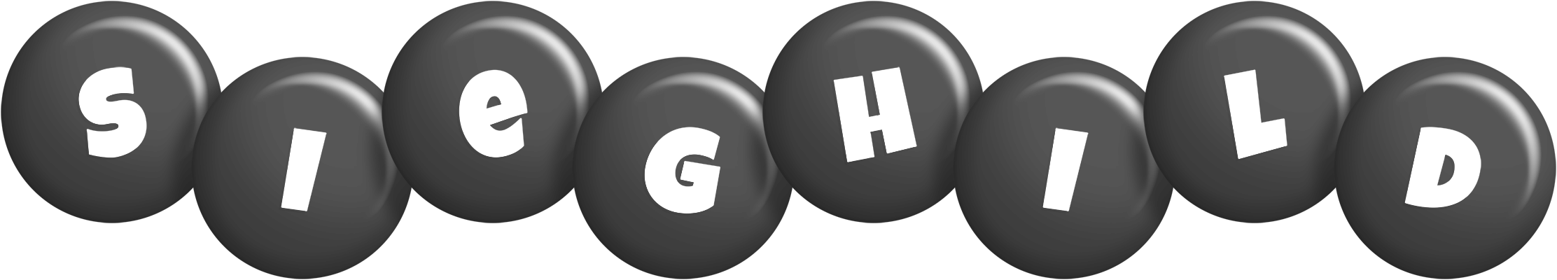 Sieghild candy-black logo