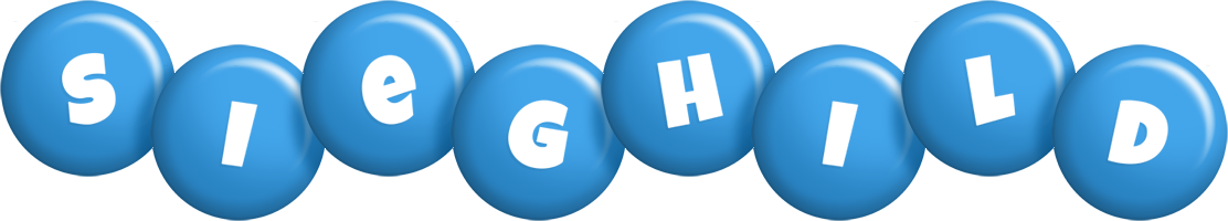 Sieghild candy-blue logo