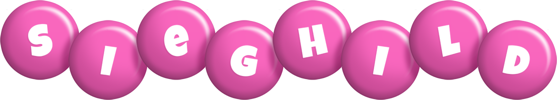 Sieghild candy-pink logo