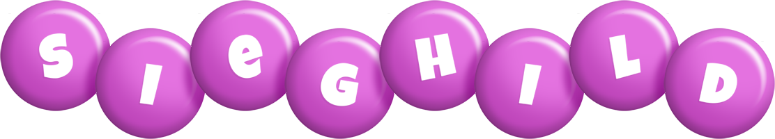 Sieghild candy-purple logo