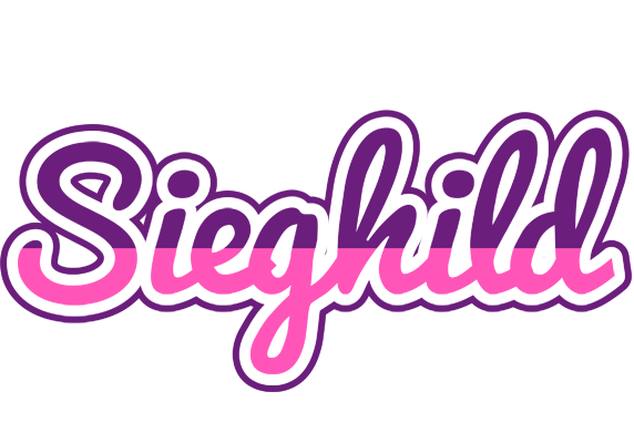 Sieghild cheerful logo