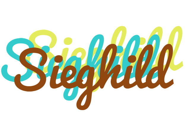Sieghild cupcake logo