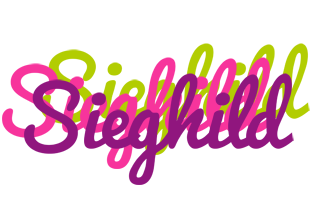 Sieghild flowers logo