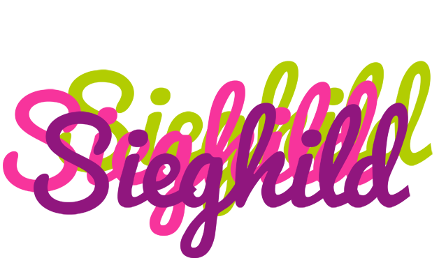 Sieghild flowers logo