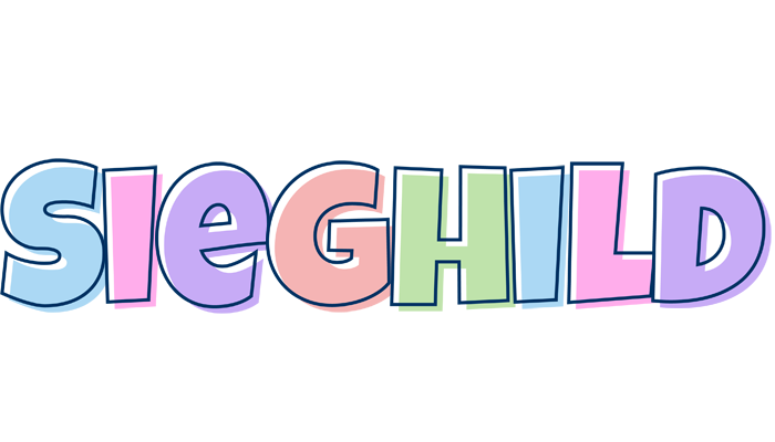 Sieghild pastel logo
