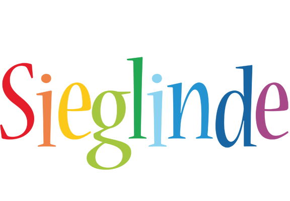 Sieglinde birthday logo