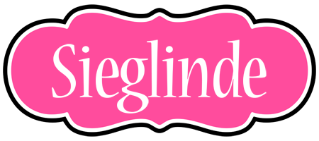 Sieglinde invitation logo