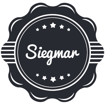 Siegmar badge logo
