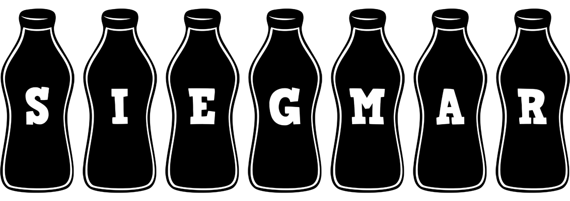 Siegmar bottle logo