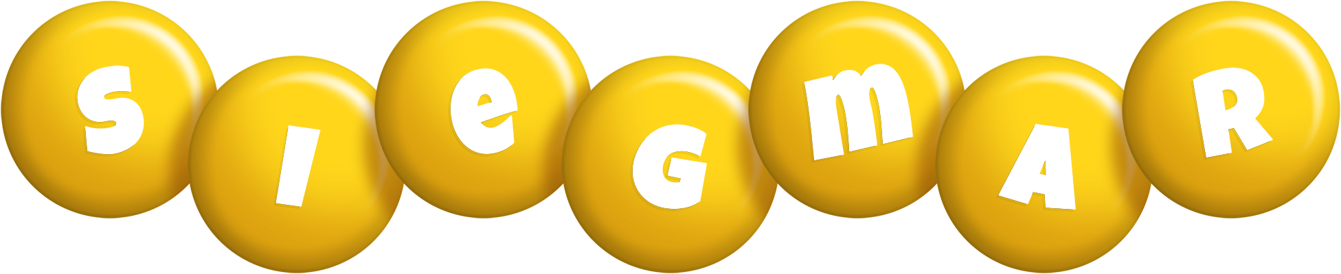 Siegmar candy-yellow logo