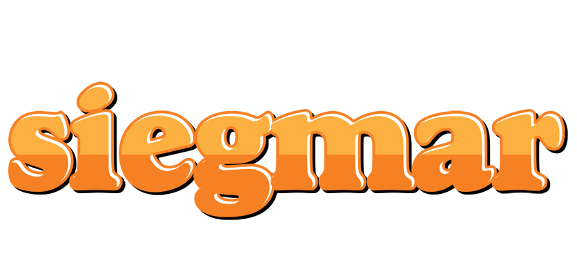 Siegmar orange logo