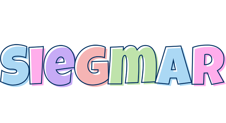 Siegmar pastel logo