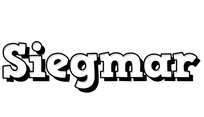 Siegmar snowing logo