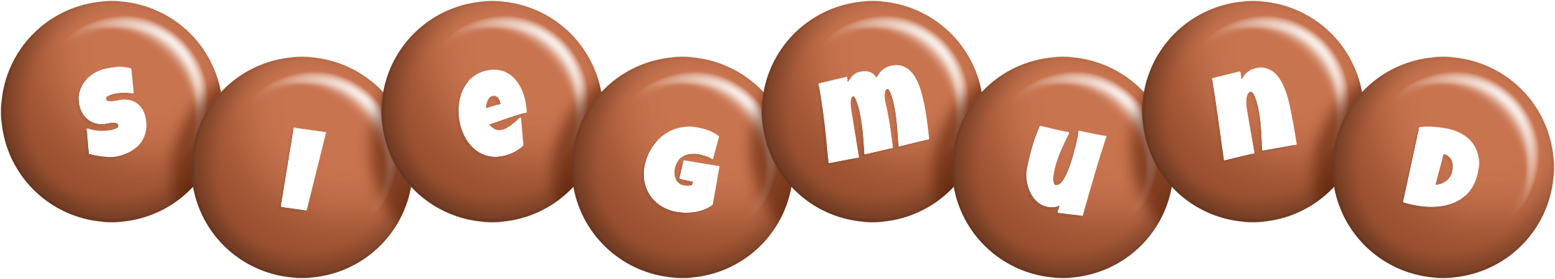 Siegmund candy-brown logo