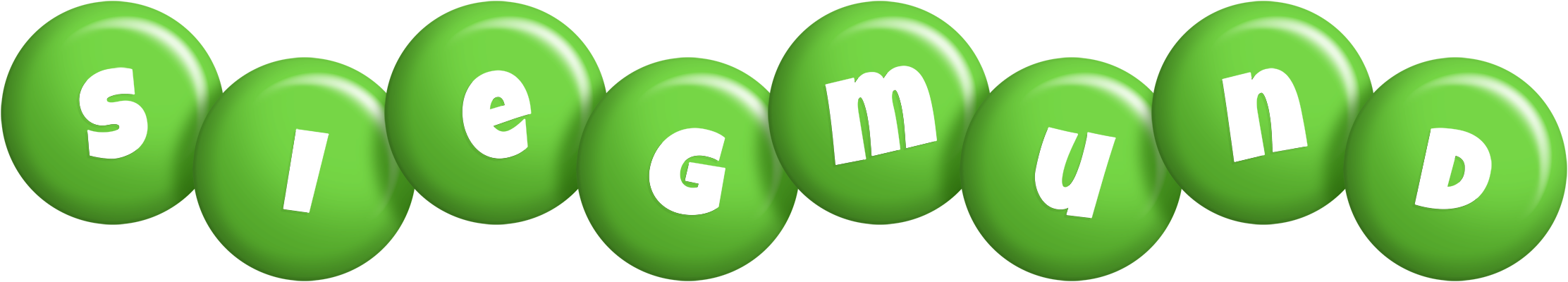 Siegmund candy-green logo