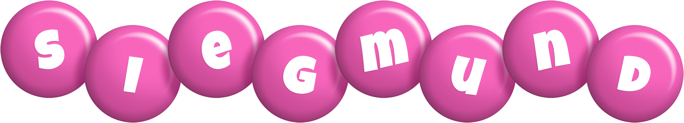 Siegmund candy-pink logo