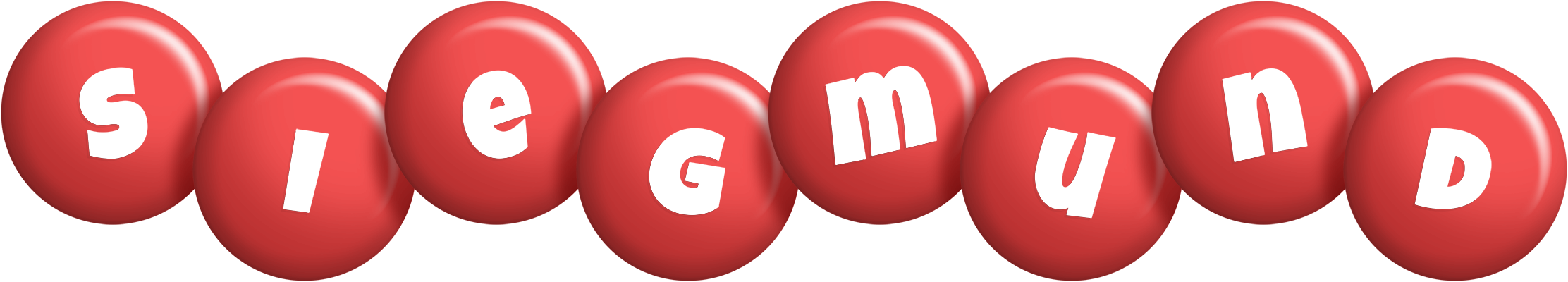 Siegmund candy-red logo