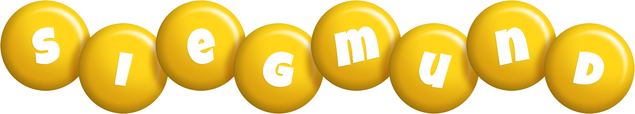 Siegmund candy-yellow logo