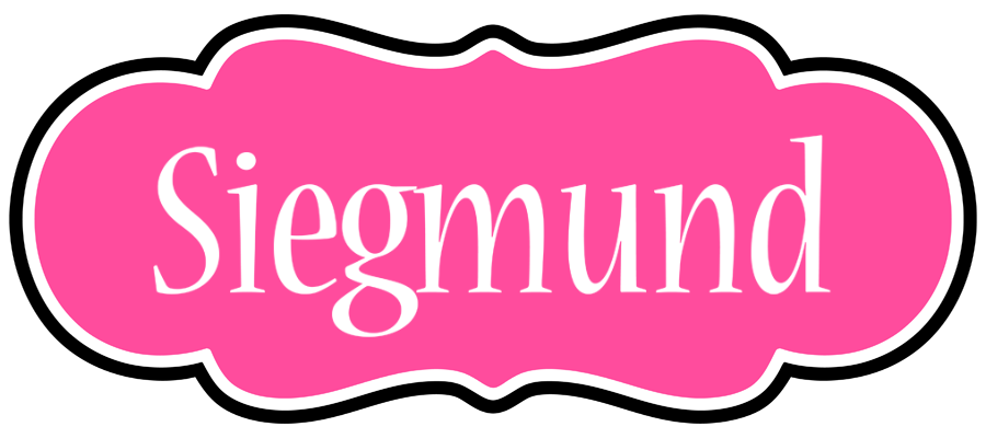 Siegmund invitation logo