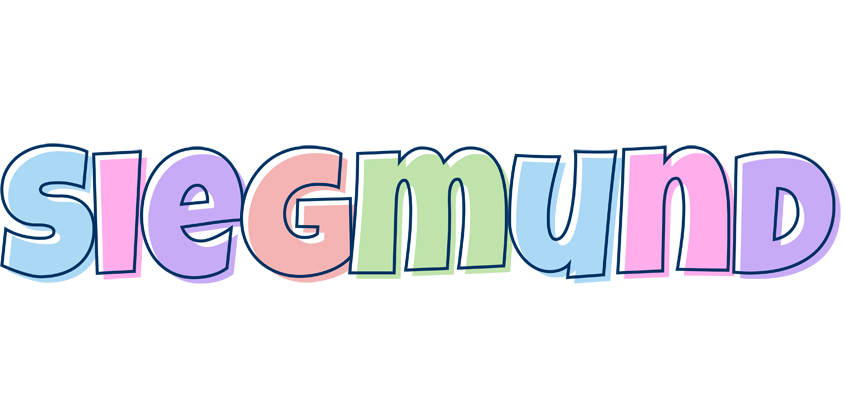 Siegmund pastel logo