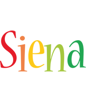 Siena birthday logo