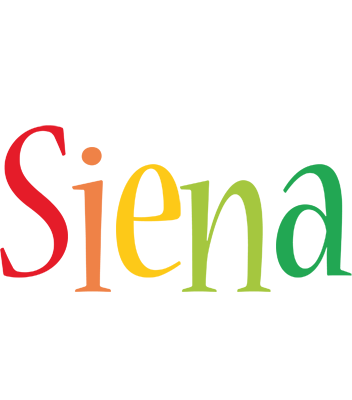 Siena birthday logo