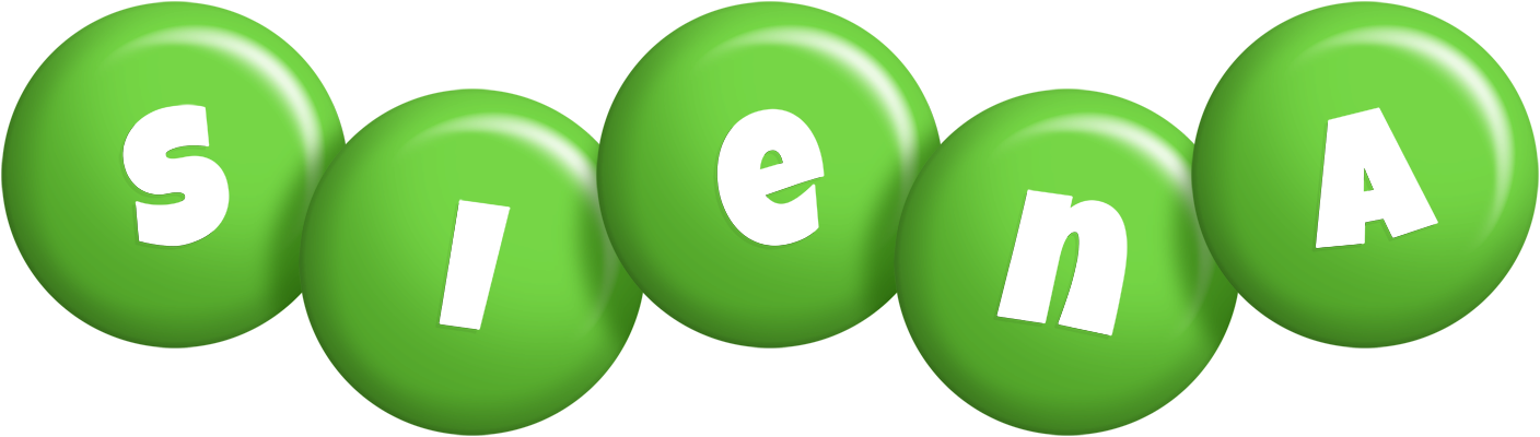 Siena candy-green logo