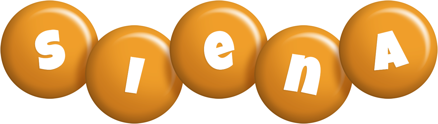 Siena candy-orange logo