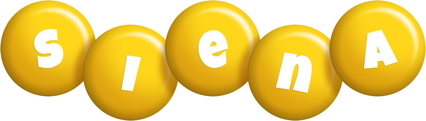 Siena candy-yellow logo
