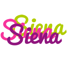 Siena flowers logo