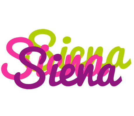 Siena flowers logo