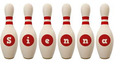 Sienna bowling-pin logo