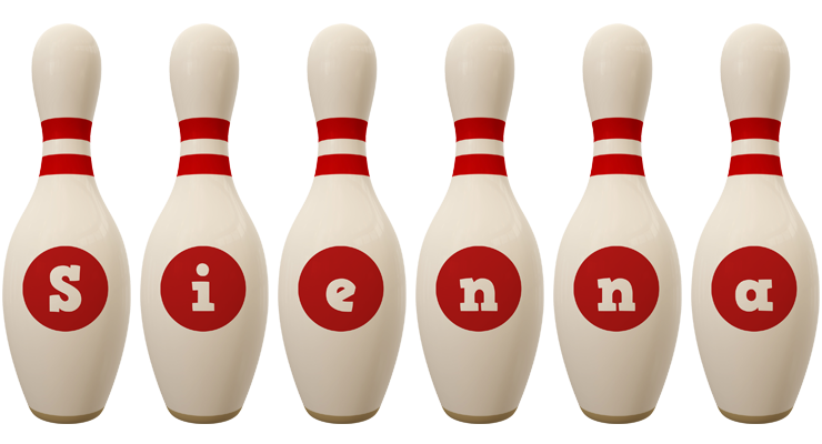 Sienna bowling-pin logo