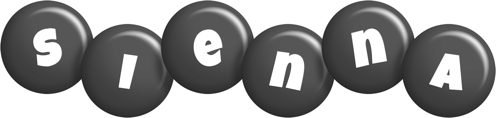Sienna candy-black logo